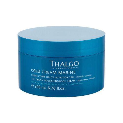 Thalgo Cold Cream Marine 24H Deeply Nourishing vyživující tělový krém pro velmi suchou a citlivou pokožku 200 ml pro ženy
