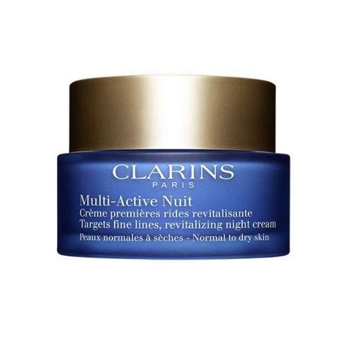 Clarins Multi Active Night Cream Light noční krém proti prvním vráskám na normální pleť 50 ml