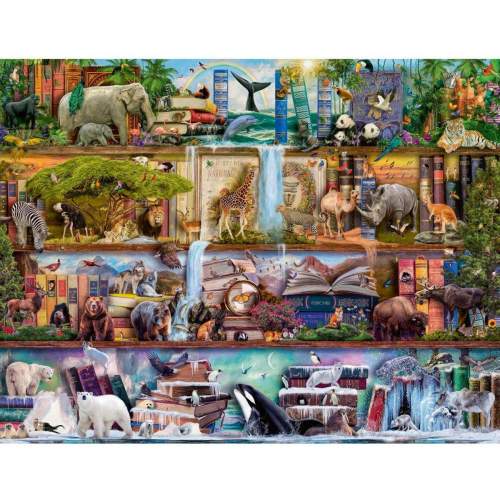 Ravensburger Puzzle Zvířecí svět 2000 dílků