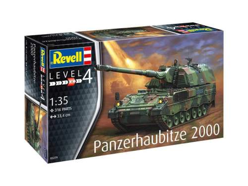 Revell Plastic ModelKit tank Panzerhaubitze 2000 1:35