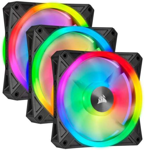 CORSAIR QL120 iCUE RGB 3-pack