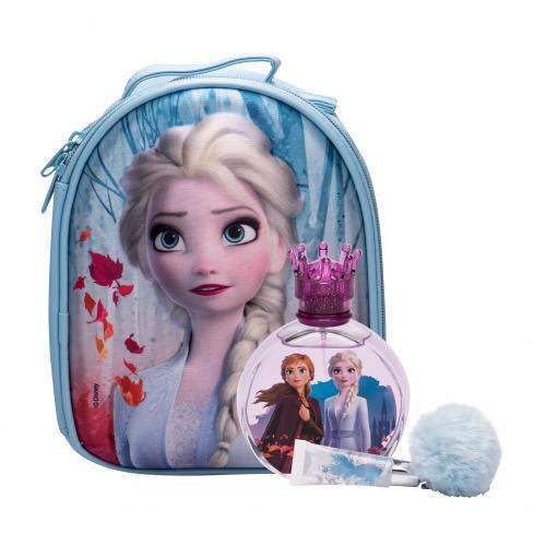 Disney Frozen II sada toaletní voda 100 ml + lesk na rty 6 ml + taška Elsa pro děti