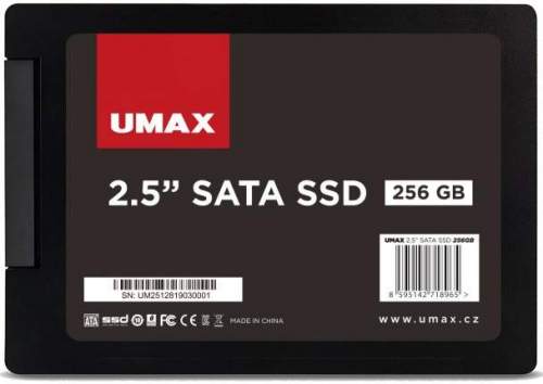 Umax 2,5" SATA III 256GB SSD