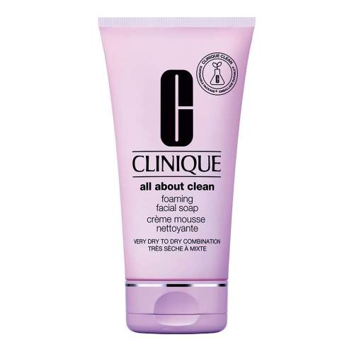 Clinique Foaming Sonic Facial Soap krémové pěnivé mýdlo pro všechny typy pleti 150 ml