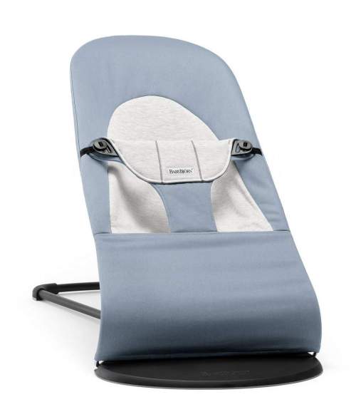 BABYBJÖRN Lehátko Soft Blue/Grey, Cotton/Jersey