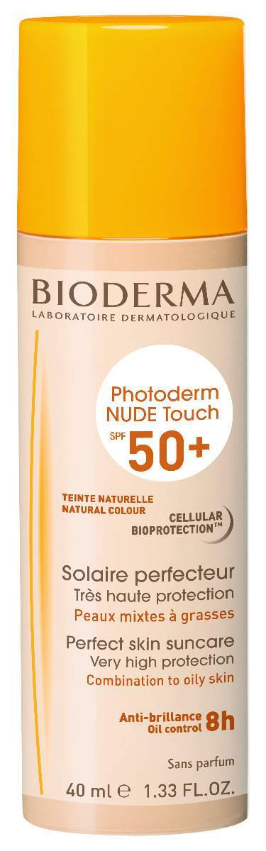 BIODERMA Photoderm NUDE Touch SPF50+ Přirozený odstín 40 ml