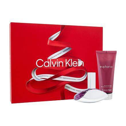 Calvin Klein Euphoria sada parfémovaná voda 50 ml + tělové mléko 100 ml pro ženy