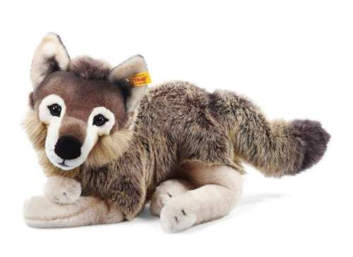 STEIFF Snorry Schlenker Vlk, 40 cm, šedo/hnědý