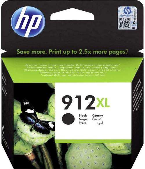 HP 3YL84AE č. 912XL, černá