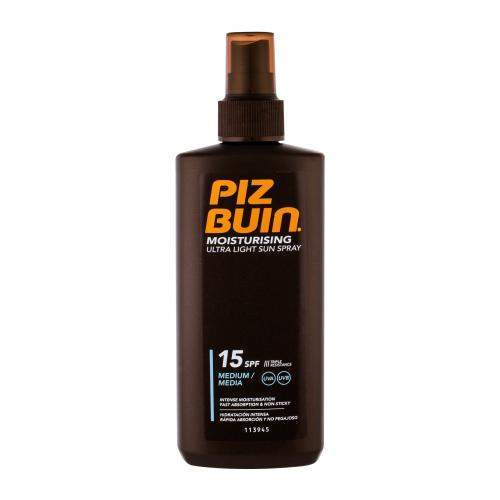 Piz Buin Ultra Light Hydrating Spray SPF 15 lehký hydratační opalovací sprej 200 ml