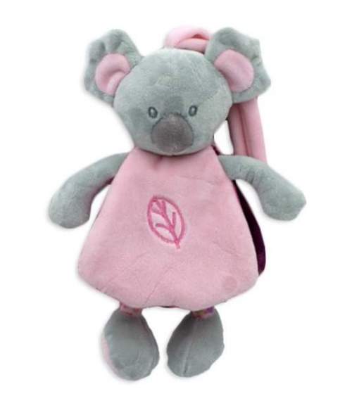 Tulilo Závěsná plyšová hračka Koala, 21 cm růžová