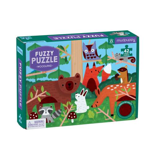 Mudpuppy Fuzzy Puzzle, Les 42ks