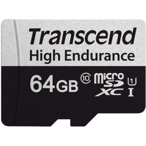 Transcend 64GB microSDXC 350V High Endurance