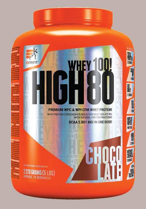 Extrifit High Whey 80 2270 g chocolate