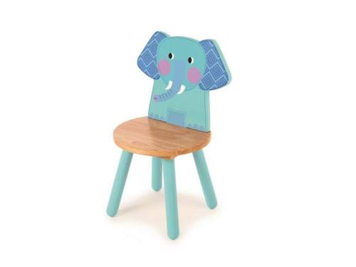 Tidlo Dřevěná židle Animal Slon