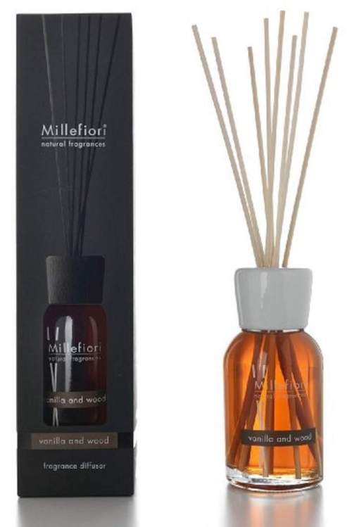 Millefiori Milano Natural 250ml Vanilla & Wood