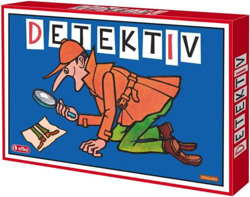 EFKO Hra retro postřehová Detektiv