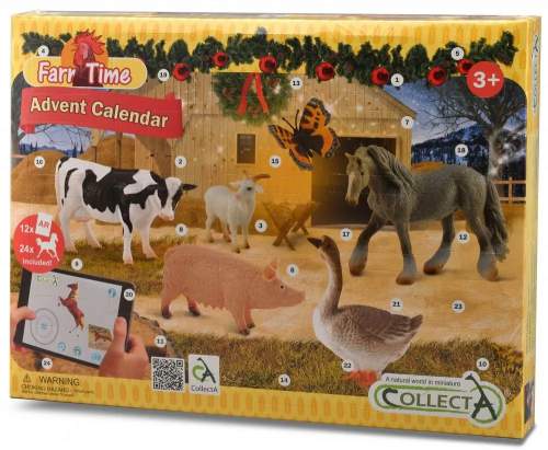 MAC TOYS Adventní kalendář - farma a koně