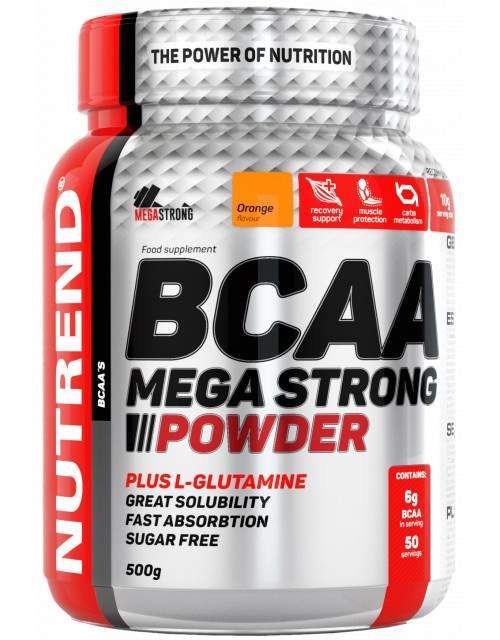 Nutrend BCAA Mega Strong Powder 500 g Cherry