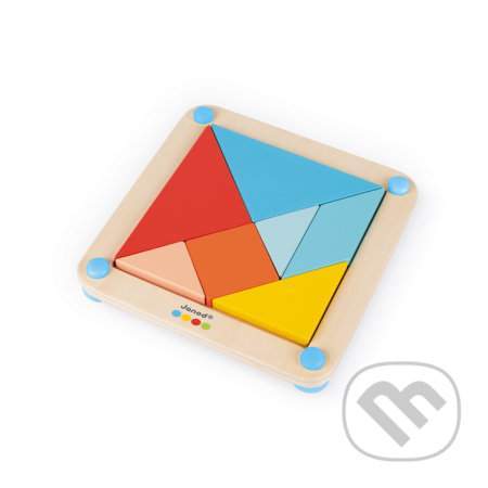 Janod Origami Tangram s předlohami Montessori