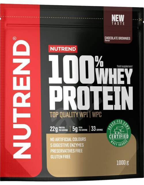 PROTEIN Nutrend 100% Whey Protein NEW 1000g