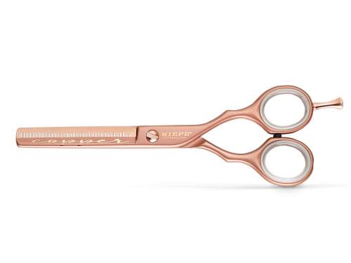 KIEPE Professional Luxury Premium 2473 5,5´ Copper - efilační nůžky na vlasy 14,5cm - měděné