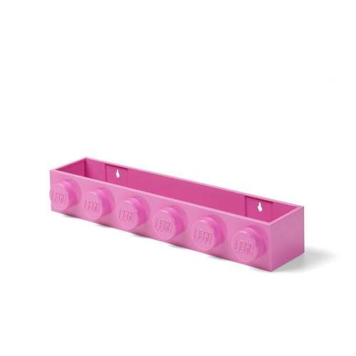 LEGO závěsná polička růžová