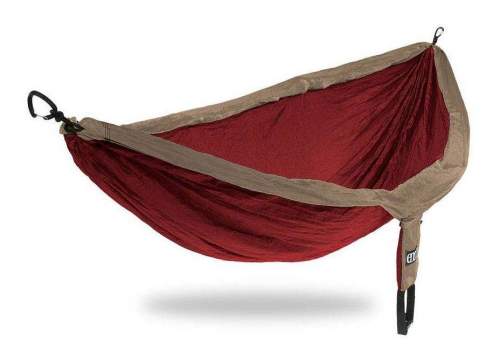 ENO hamaka DoubleNest maroon/khaki