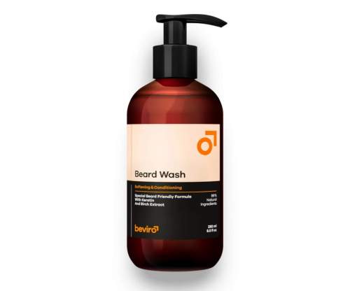 Beviro Přírodní šampon Na vousy - 250 ml