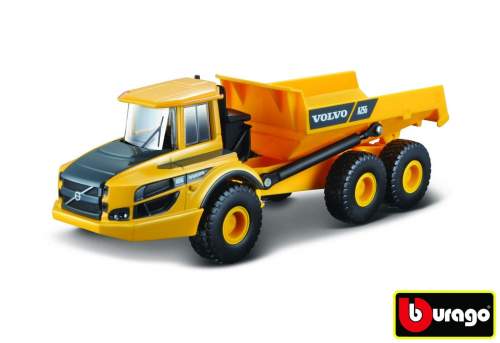 BBURAGO Auto Volvo A25G Dumper 1:50 model kovová sklápěčka