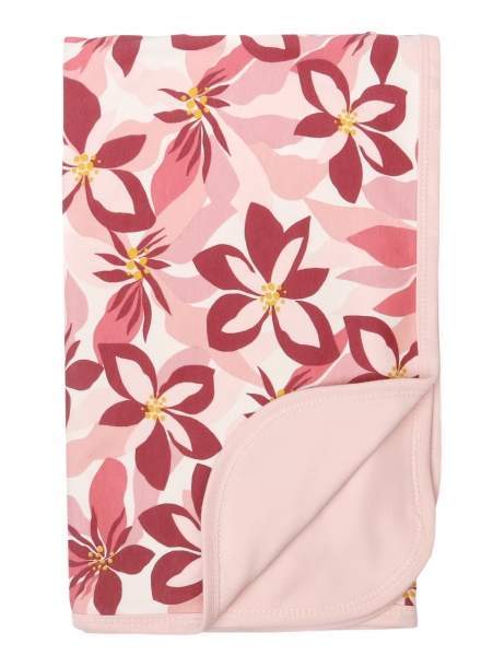 Mamatti Dětská deka, 80 x 90 cm, Magnólie, růžová