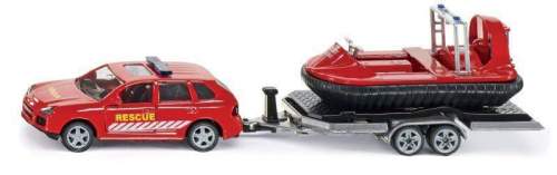 SIKU Super Auto s tahačem a vodním skůtrem 1:50