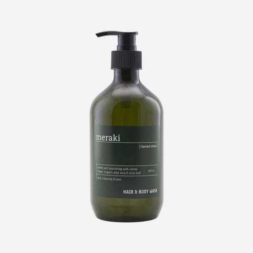 MERAKI Pánský sprchový gel na tělo a vlasy Harvest moon – 490 ml