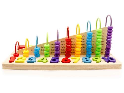 Eco toys Edukační dřevěná hračka