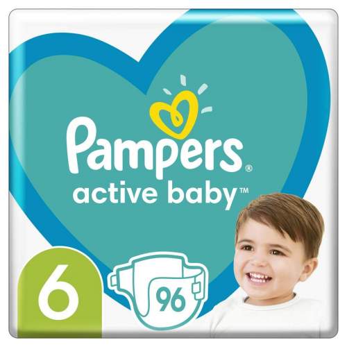PAMPERS Active Baby 6 (13-18 kg) 96 ks