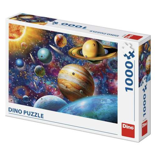 DINO Puzzle Planety XL 1000 dílků