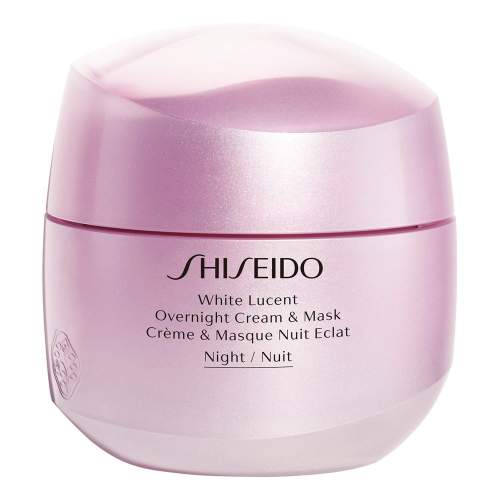 Shiseido White Lucent Overnight Cream & Mask noční hydratační krém a maska proti pigmentovým skvrnám 75 ml