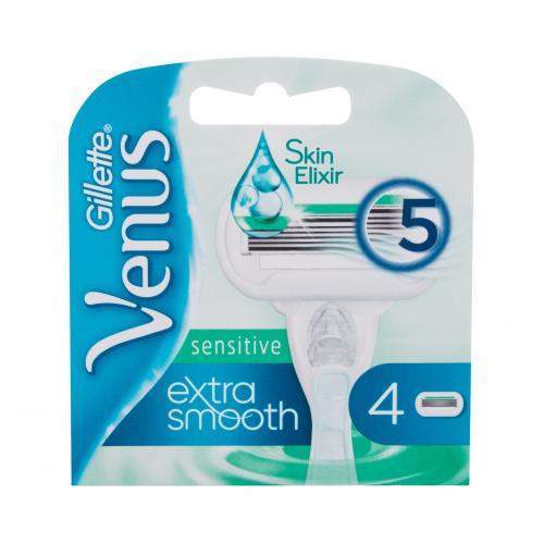 Gillette Venus Extra Smooth Sensitive náhradní břit 4 ks pro ženy