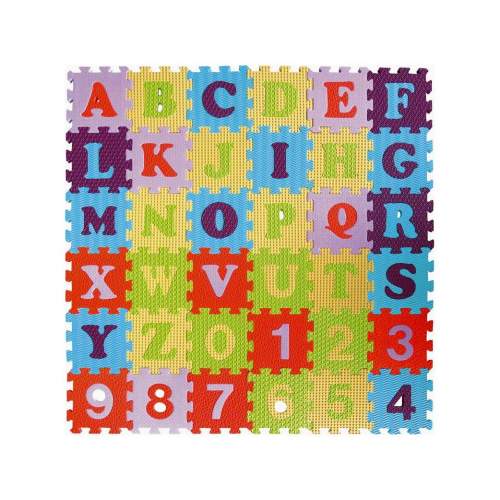 SMT CREATOYS Pěnové puzzle abeceda a čísla 36 ks