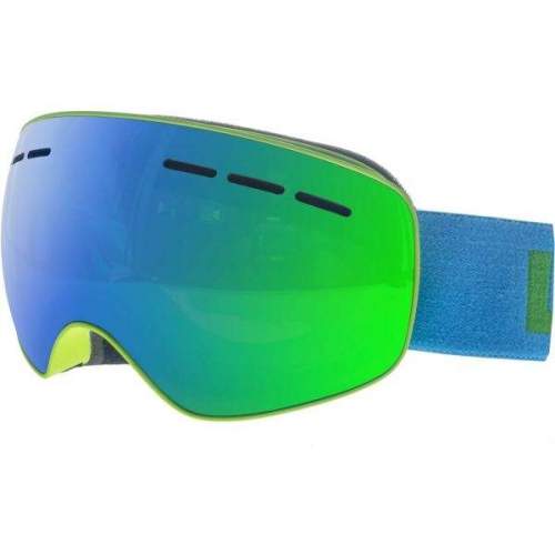 Laceto SNOWBALL zelená NS - Dětské lyžařské brýle