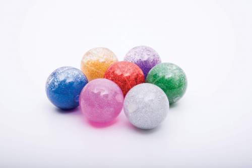 TickiT Smyslové třpytivé koule / Rainbow Glitter Ball
