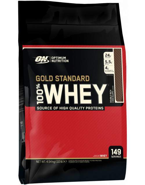 Optimum Nutrition 100% Whey Gold Standard 4540 g, čokoláda