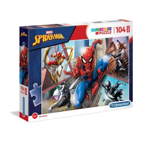 Clementoni Maxi Spider-man / 104 dílků