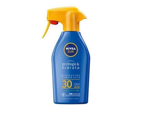 Nivea Hydratační sprej na opalování OF 30 Sun (Protect & Moisture Trigger Spray) 300 ml