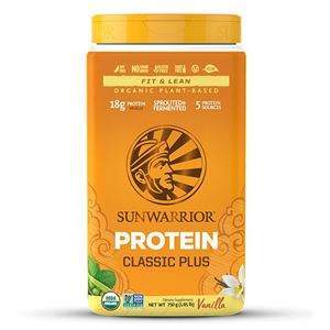 Sunwarrior Protein Plus BIO vanilkový 750 g