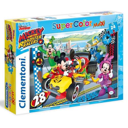 Clementoni Puzzle Maxi Mickey závodník 24 dílků