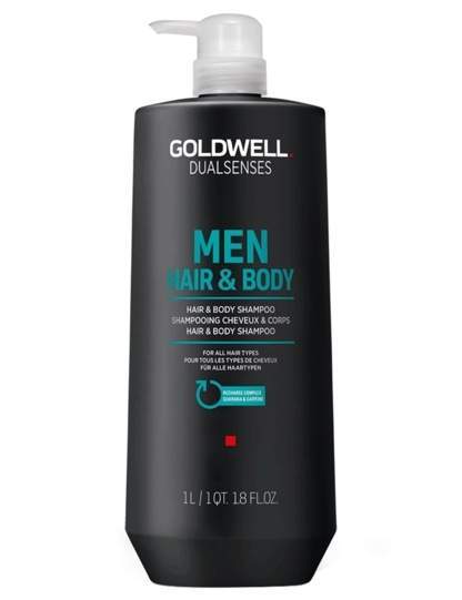 Goldwell Dualsenses Men Hair & Body Shampoo MAXI - pánský šampon pro vlasy i tělo 1000 ml