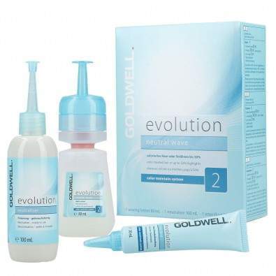 GOLDWELL Evolution SET Typ 2 - šetrná trvalá pro barvené a melírované vlasy