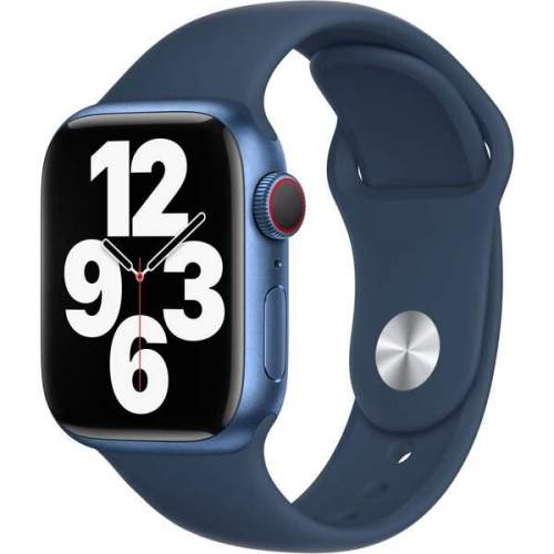 Apple Watch 41mm hlubokomořsky modrý sportovní řemínek (MKUE3ZM/A)