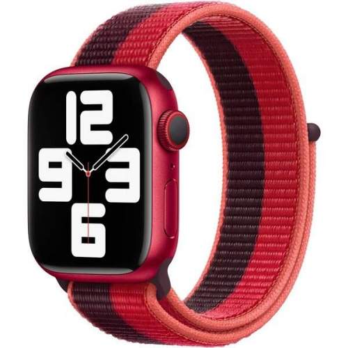 Apple Watch 45mm (PRODUCT)RED provlékací sportovní řemínek (ML8G3ZM/A)